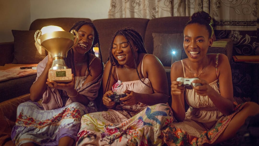 Friends at a weeknight watch night