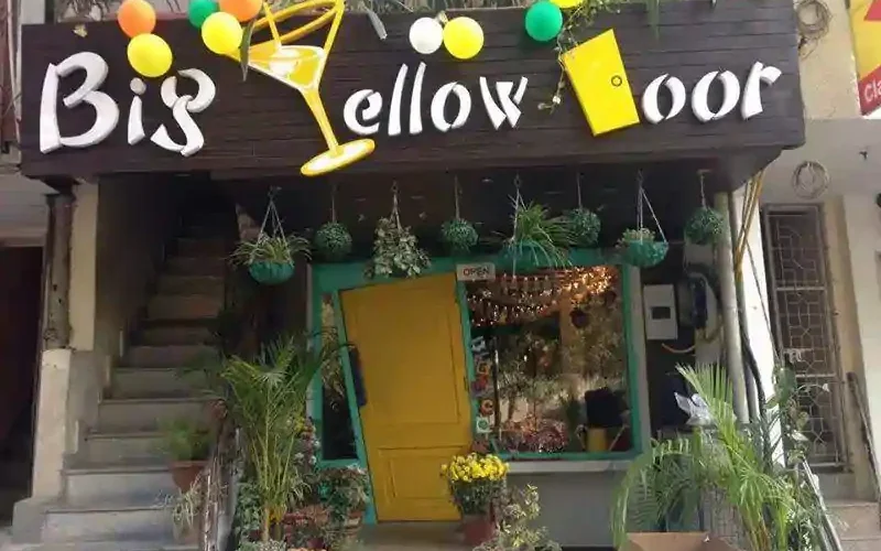 Big yellow door